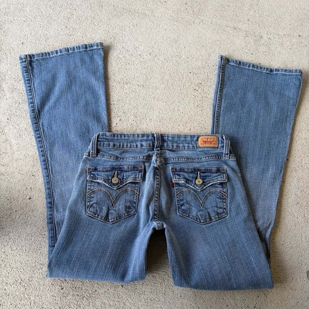 Levi's Vintage 524 Too Superlow Bootcut Jeans LowRise Size 5 M